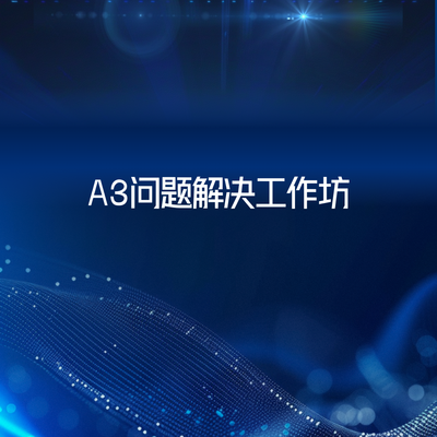 A3问题解决工作坊