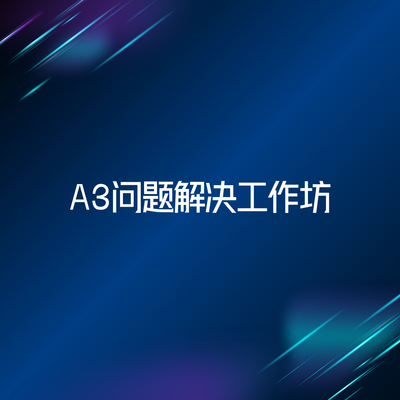 A3问题解决工作坊